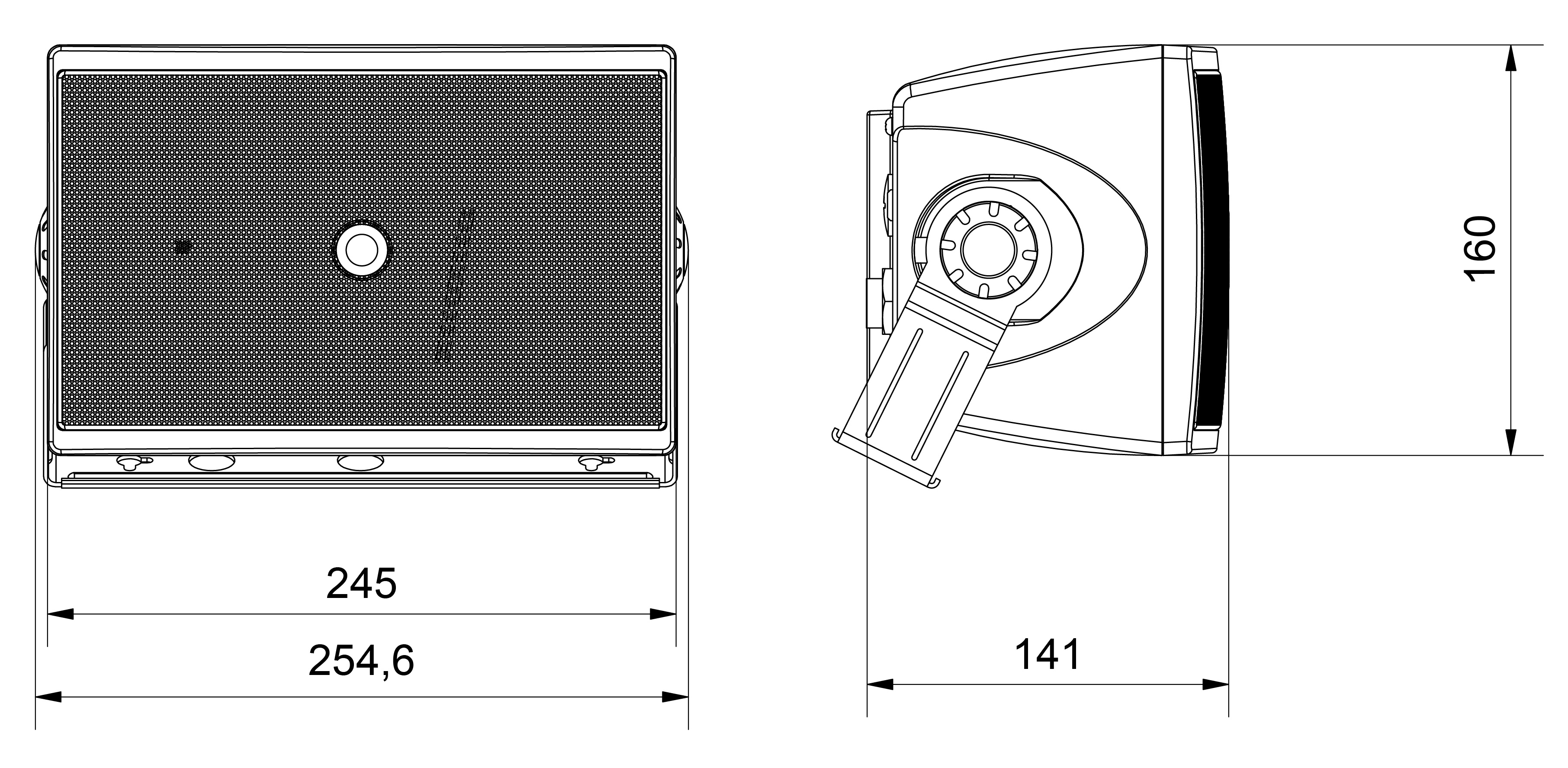 ZIPS-WC | 30W IP Cabinet Speaker, SIP, poe, voip | Zenitel